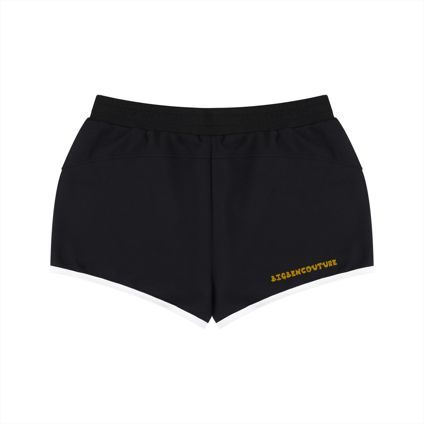 Women's Retro Contrast Binding Shorts