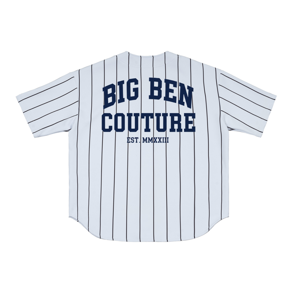 Pinstripe Baseball Jersey