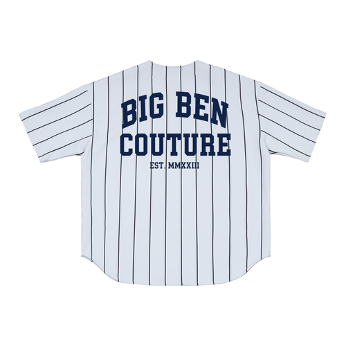 Pinstripe Baseball Jersey