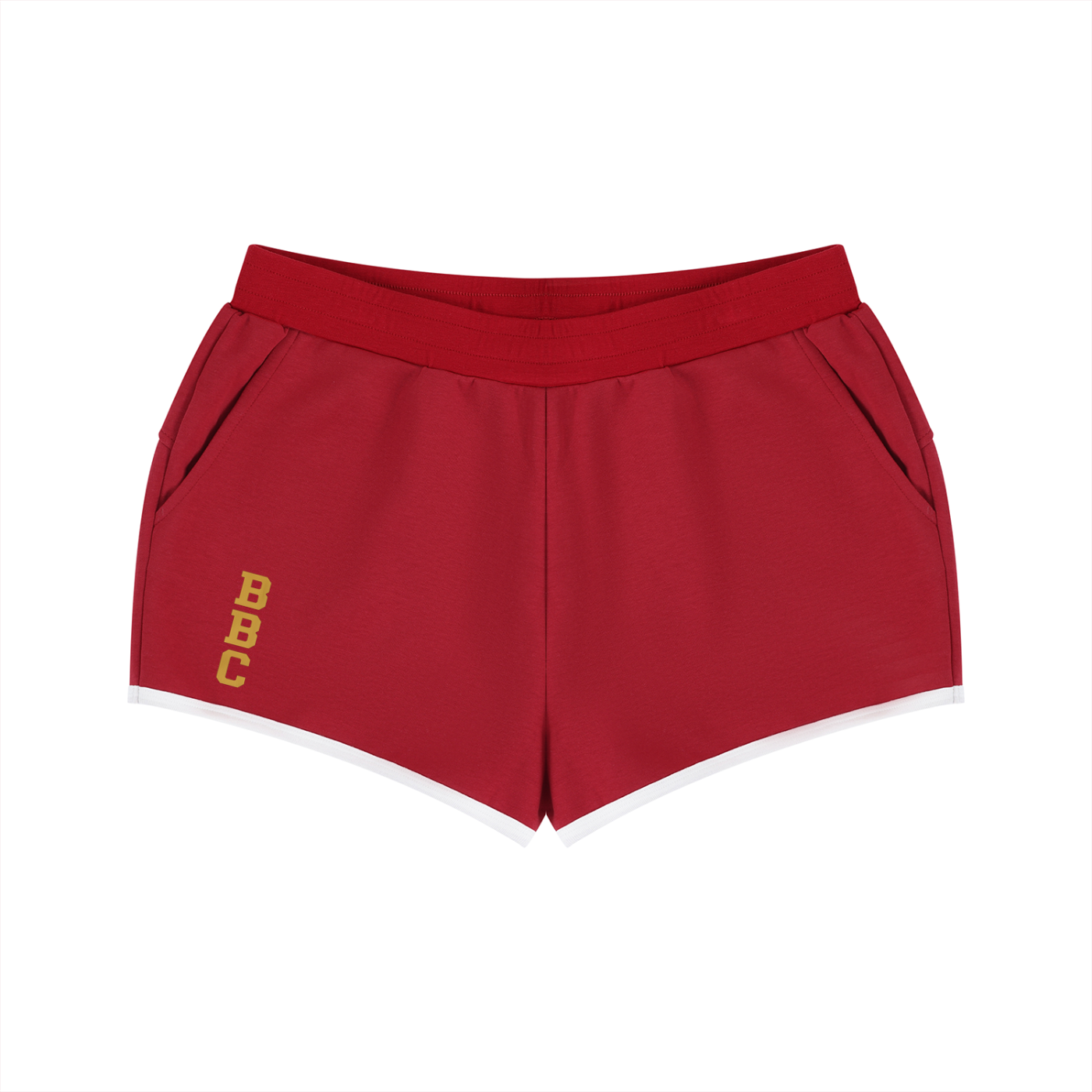 Women's Retro Contrast Binding Shorts