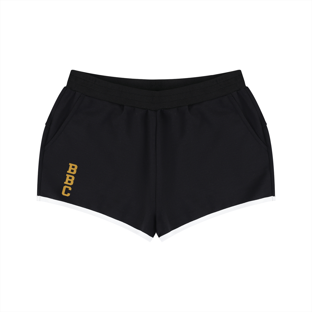 Women's Retro Contrast Binding Shorts