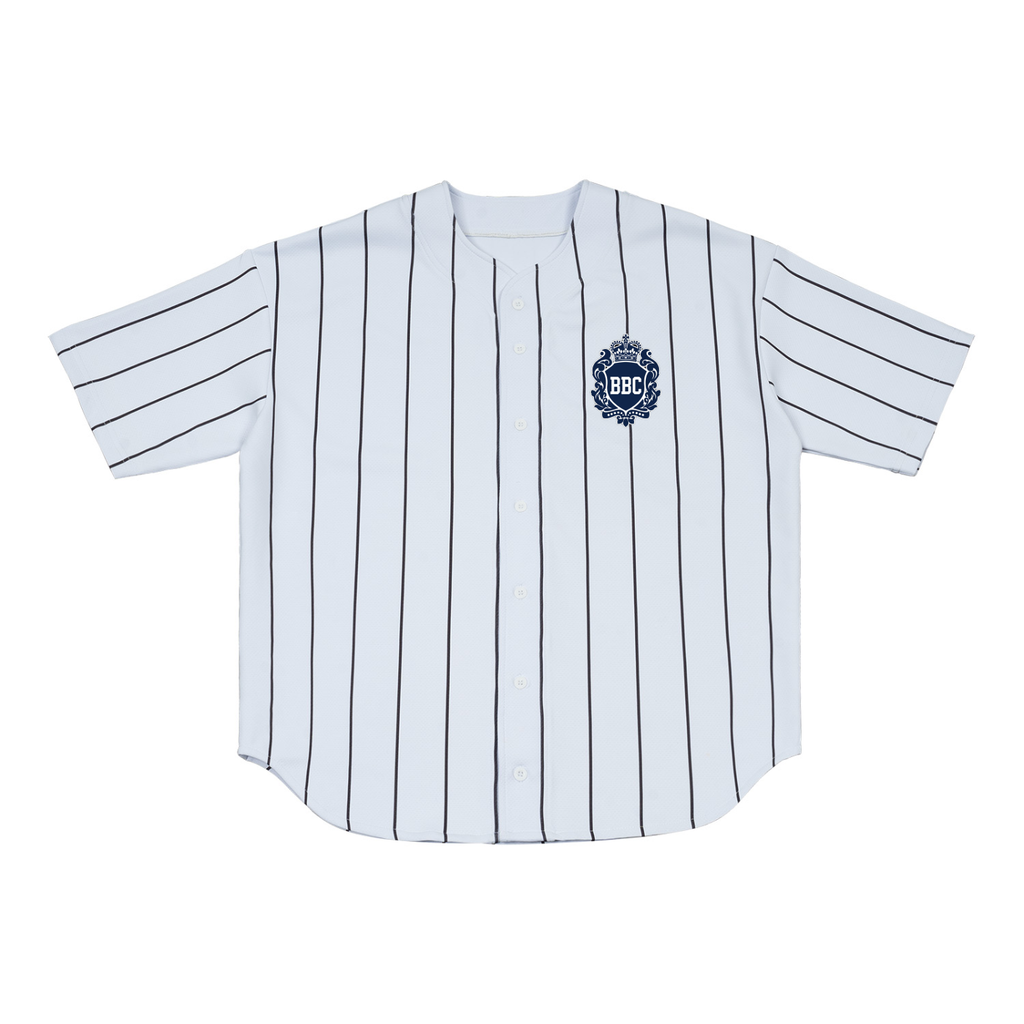 Pinstripe Baseball Jersey