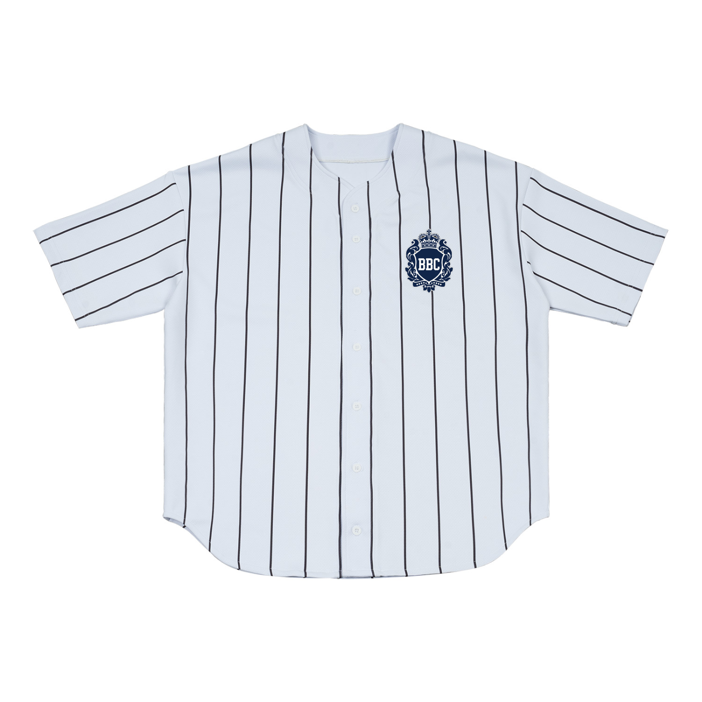Pinstripe Baseball Jersey